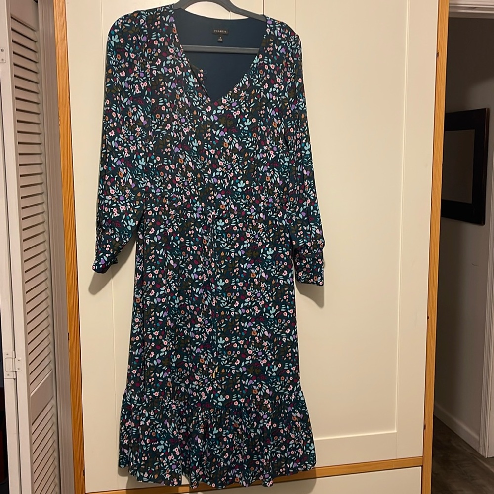 Talbots Floral Midi Dress